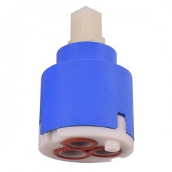 RAV Slezák - Kartuš keramická ø 35mm - nízká JEDNOKOLÍKOVÁ, Modrá KA3507 (KA3507)