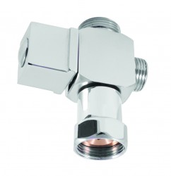 RAV Slezák - Keramický přepínač ke sprchovým tyčím, Chrom MD0682 (MD0682)