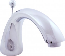 RAV Slezák - Kulatý výtok s přepínačem, Chrom (VOD6900)