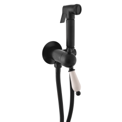 RAV Slezák - LABE - Bidetová baterie podomítková, Černá matná L543/1CMAT (L543/1CMAT)