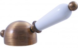 RAV Slezák - LABE - Páčka, Stará mosaz (Bronz) ø35mm KR3519SM (KR3519SM)