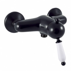 RAV Slezák - LABE - Sprchová baterie, Černá - matná L581.5CMAT (L581.5CMAT)