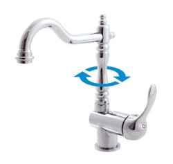 RAV Slezák - LABE - Umyvadlová/dřezová baterie, Chrom, 3,8