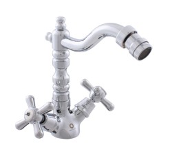 RAV Slezák - MORAVA RETRO - Bidetová baterie  bez výpusti, Chrom, 1/2