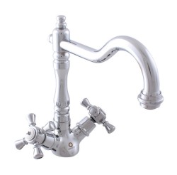 RAV Slezák - MORAVA RETRO - Dřezová baterie, Chrom, 1/2