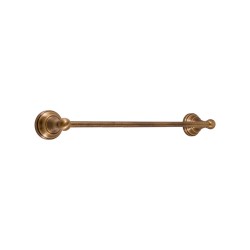 RAV Slezák - MORAVA RETRO - Koupelnový doplněk Držák ručníku 550, 5 mm, Stará mosaz (Bronz) MKA0701/55SM (MKA0701/55SM)