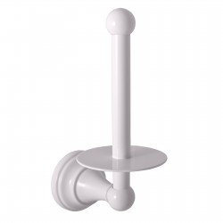 RAV Slezák - MORAVA RETRO - Koupelnový doplněk Držák toaletního papíru rezervní, Bílá - lesklá MKA0402B (MKA0402B)