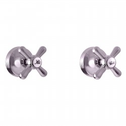 RAV Slezák - MORAVA RETRO - Sprchová baterie podomítková 1-cestná s tělesem, Chrom (MK183)