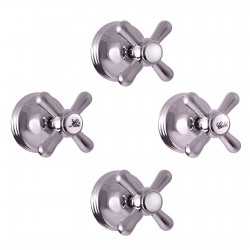 RAV Slezák - MORAVA RETRO - Vanová/Sprchová baterie podomítková 2-cestná s tělesem, Chrom (MK186K)