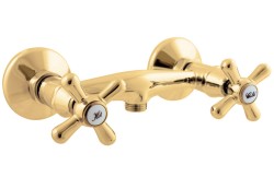 RAV Slezák - MORAVA - Sprchová baterie, Zlatá lesklá, ZLATÁ - lesklá, 150 mm (MK180.5Z)
