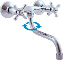 RAV Slezák - MORAVA - Umyvadlová/dřezová baterie, Chrom, 100 mm (MK101.0/21)