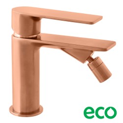 RAV Slezák - NIL - Bidetová baterie  bez výpusti, Zlatá Růžová - kartáčovaná, 3,8