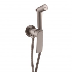 RAV Slezák - NIL - Bidetová baterie podomítková, Metal grey - kartáčovaná NL143MGK (NL143MGK)