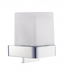 RAV Slezák - NIL - Koupelnový doplněk Dávkovač tekutého mýdla skleněný, Chrom NLA0304 (NLA0304)