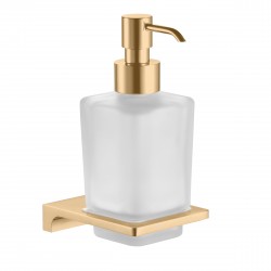 RAV Slezák - NIL - Koupelnový doplněk Dávkovač tekutého mýdla skleněný, Zlatá - lesklá NLA0303Z (NLA0303Z)