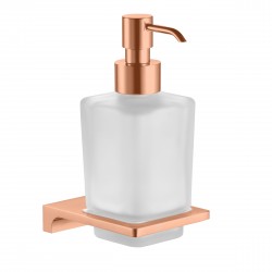 RAV Slezák - NIL - Koupelnový doplněk Dávkovač tekutého mýdla skleněný, Zlatá Růžová - lesklá NLA0303ZRL (NLA0303ZRL)