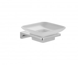 RAV Slezák - NIL - Koupelnový doplněk Mýdlenka skleněná, Chrom NLA0300 (NLA0300)