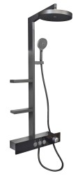 RAV Slezák - NIL - Sprchový systém s vodovodní baterií, Metal Grey NL055.5MG (NL055.5MG)