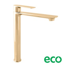 RAV Slezák - NIL - Umyvadlová vysoká baterie bez výpusti, Zlatá - lesklá, 3,8