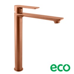 RAV Slezák - NIL - Umyvadlová vysoká baterie bez výpusti, Zlatá Růžová - kartáčovaná, 1/2