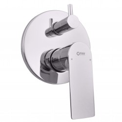 RAV Slezák - NIL - Vanová/Sprchová baterie podomítková 2-cestná s tělesem, Chrom NL185 (NL185)