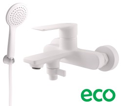 RAV Slezák - NIL - Vanový set s baterií, Bílá matná NL154.5/1BMAT (NL154.5/1BMAT)