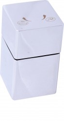 RAV Slezák - Přepínač velký - keramický, hranatý, Chrom MD0449 (MD0449)