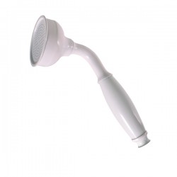 RAV Slezák - RETRO - Ruční sprcha RETRO, Bílá - lesklá KS0017B (KS0017B)