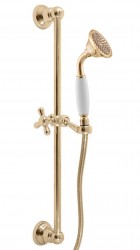 RAV Slezák - RETRO - Sprchový komplet, Zlatá - lesklá SK2217-1Z (SK2217-1Z)