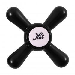 RAV Slezák - Ručka RETRO - Ručka, Černá - matná (KR1001CMAT)