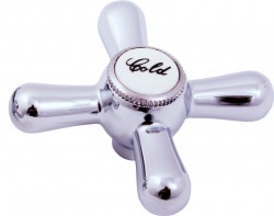 RAV Slezák - Ručka RETRO - studená voda,, Chrom (KR1001)