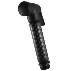 RAV Slezák - Ruční sprcha k bidetové baterii se stop ventilem, Černá - matná KS0005CMAT (KS0005CMAT)