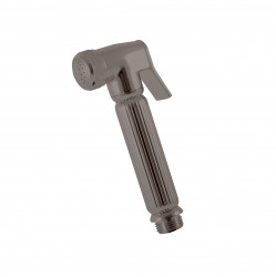 RAV Slezák - Ruční sprcha k bidetové baterii se stop ventilem, Metal Grey - kartáčovaná KS0005MGK (KS0005MGK)