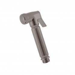 RAV Slezák - Ruční sprcha k bidetové baterii se stop ventilem, Metal Grey - lesklá KS0005MGL (KS0005MGL)