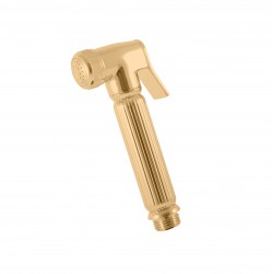 RAV Slezák - Ruční sprcha k bidetové baterii se stop ventilem, Zlatá - kartáčovaná KS0005ZK (KS0005ZK)