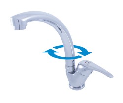 RAV Slezák - SÁZAVA - Dřezová baterie , Chrom, 3,8