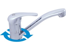 RAV Slezák - SÁZAVA - Umyvadlová baterie bez výpusti, Chrom, 3,8