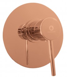 RAV Slezák - SEINA - Sprchová baterie podomítková 1-cestná s tělesem, Zlatá růžová - kartáčovaná SE983LZRK (SE983LZRK)