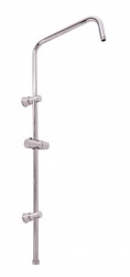 RAV Slezák - Sprchová tyč k baterii s hlavovou a ruční sprchou, Chrom MD0763 (MD0763)