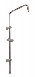 RAV Slezák - Sprchová tyč, Metal Grey - lesklá MD0763MGL (MD0763MGL)