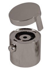 RAV Slezák - TERMOSTATICKÁ - Ručka k regulaci teploty vody, Metal grey lesklá KR4031MGL (KR4031MGL)