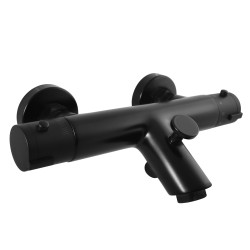 RAV Slezák - TERMOSTATICKÁ - Vanová baterie, Černá - matná TRM54.5CMAT (TRM54.5CMAT)