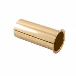 RAV Slezák - Trubka k umyvadlovému sifonu - svislá část , Zlatá lesklá, ZLATÁ - lesklá, 35 cm (MD0690-35Z)