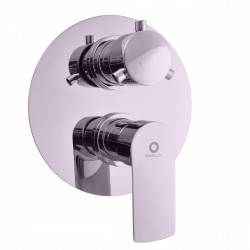 RAV Slezák - VLTAVA - Vanová/Sprchová baterie podomítková 2-cestná s tělesem, Chrom VT486K (VT486K)