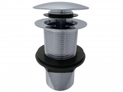 RAV Slezák - Výpusť umyvadlová CLICK-CLACK 5/4 bez přepadu, Chrom MD0798 (MD0798)