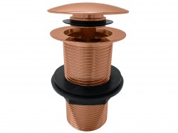 RAV Slezák - Výpusť umyvadlová CLICK-CLACK 5/4'' bez přepadu, Zlatá Růžová - kartáčovaná MD0798ZRK (MD0798ZRK)