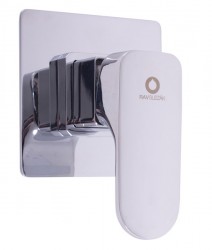 RAV Slezák - YUKON - Sprchová baterie podomítková 1-cestná s tělesem, Chrom YU183 (YU183)