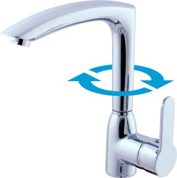 RAV Slezák - ZAMBEZI - Dřezová baterie, Chrom, 1/2