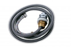 RAV Slezák - Zápustný držák se samonavíjecí hadicí, Chrom (MD0023)