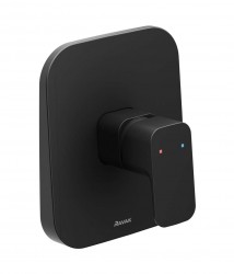 RAVAK - 10° Free Sprchová baterie TD F 062.20 pod omítku, s tělesem, černá (X070157)